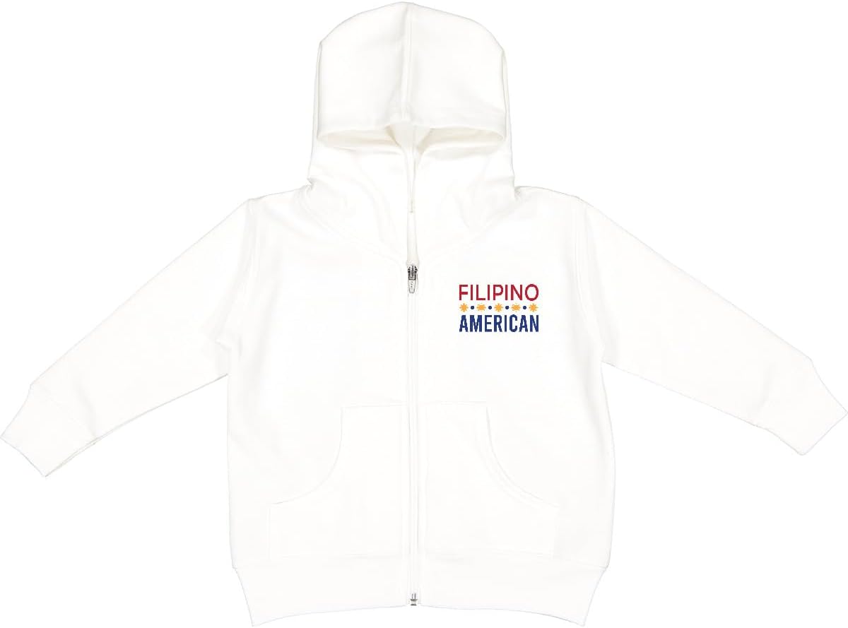 inktastic Filipino American Heritage Toddler Hooded Jacket
