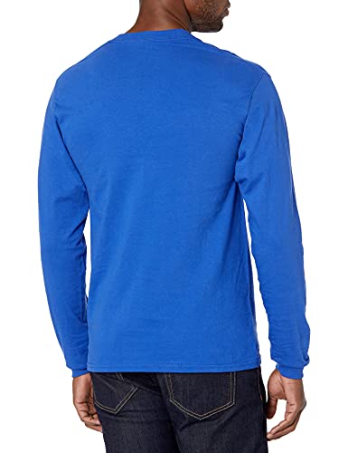 Image of Hanes Men's Beefy Long Sleeve Shirt, 1 or 2 Pack