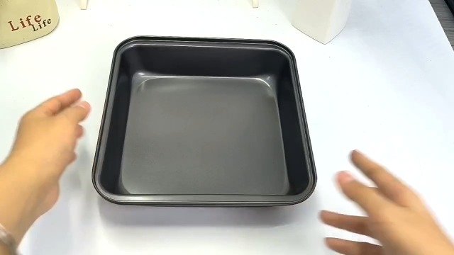 Set 2 Teglie Quadrate Antiaderenti 22,9 Cm | Base Fissa Per Brownies E Torte, Prodotto In UK