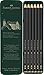 Faber-Castell Pitt Graphite Matte Pencil Set, Metal Tin of 6 Graphite Pencils, Sketching and Drawing Pencil Set (B, 4B, 6B, 8B, 10B, 12B)
