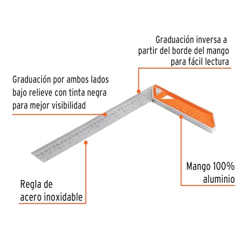 Mejores precios y opiniones de Escuadras carpintería - los mas comprados. 50 Imagen adicional