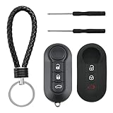 Ajuste perfecto y funcionamiento cómodo: Se adapta perfectamente a los mandos a distancia de 3 botones de Fiat/Alfa Romeo; todos los botones son fácilmente accesibles y no se interrumpe la transmisión de la señal.