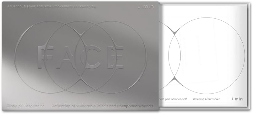 cokodive Bts JIMIN - Face 1st Solo Album Weverse Album Ver. [NO P.O.B Ver.]