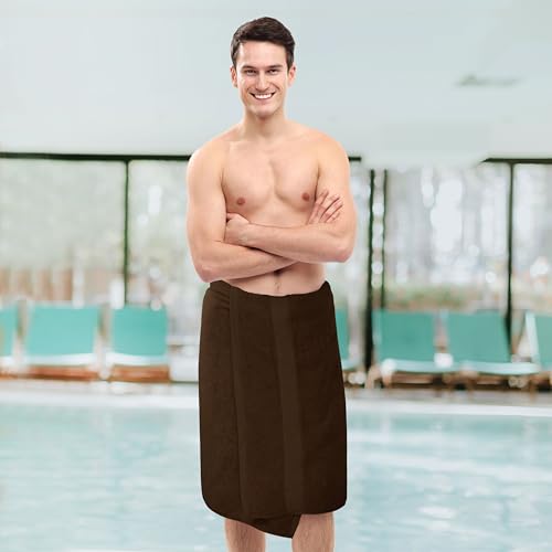 Image of Utopia Towels 6 Pack Medium Bath Towel Set, 24 by 48 Inches, 500 GSM 100% Ring Spun Cotton, Lightweight and Highly Absorbent Quick Drying Premium Towels for Hotel, Spa and Bathroom, Dark Brown