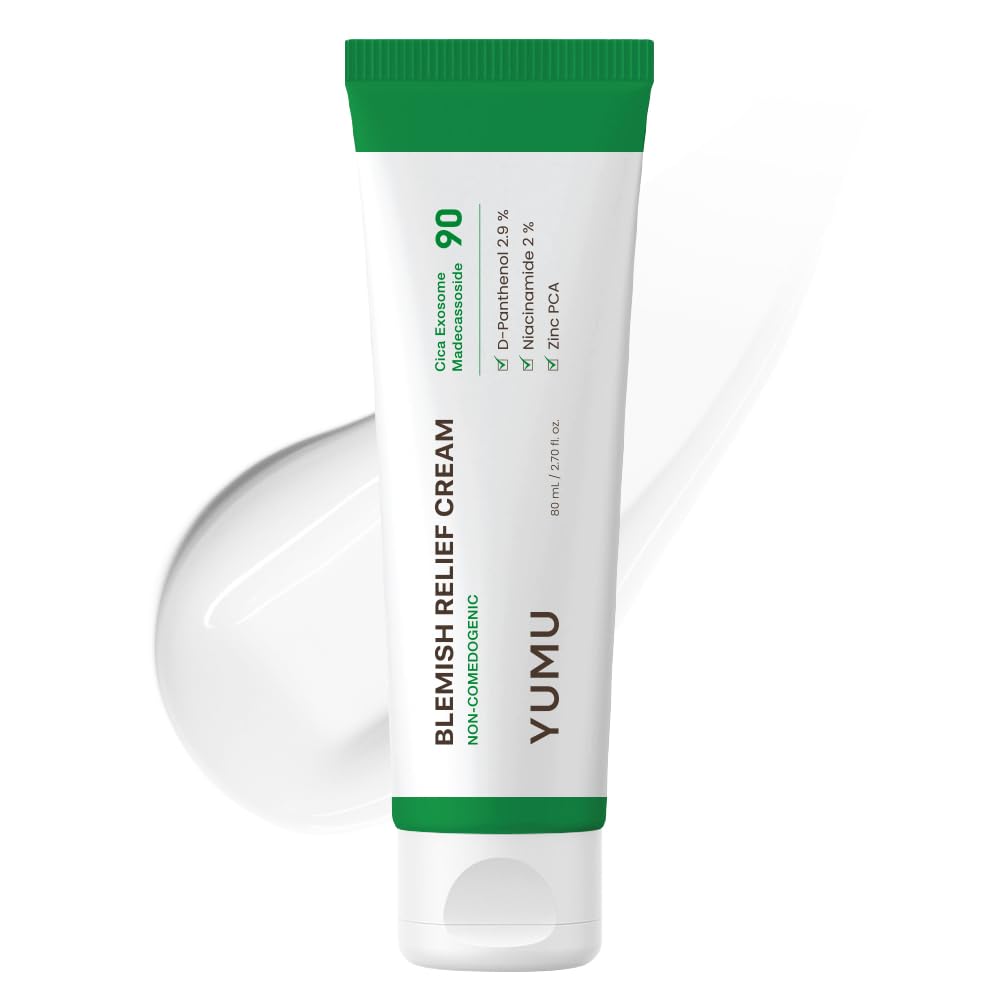 フェイスクリーム Yumura Amazon.com: YUMU Cica Exosome Zinc Blemish Relief Cream, Face