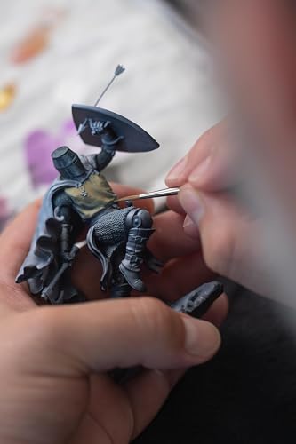 da Vinci Miniaturen-Set, Ussuri-Rotmarderhaare - 5 Pinsel: No. 3/0 + 2/0 + 0 + 1 + 2