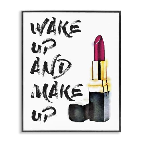Image of 'Wake Up And Make Up'| Framed Giclee Art