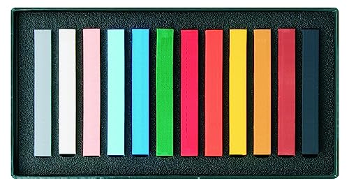 Giz Pastel Seco, Lyra, 5651120, Polycrayons Soft, 12 Cores