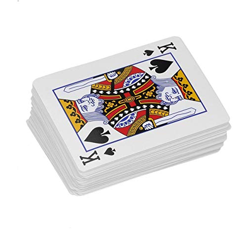 Preisvergleich Produktbild Ballylelly Gewöhnliche Poker-Spielkarte Nahaufnahme Zaubertrick Requisiten Kartenspiel Erwachsene Kinder Lernspielzeug zum Verschenken