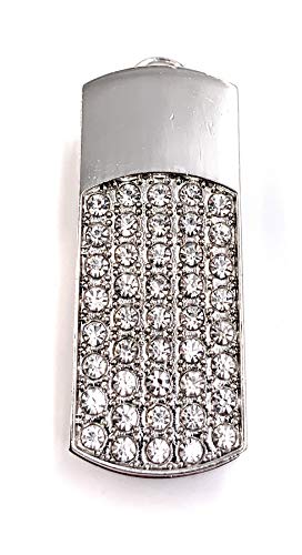 Clé USB en métal argenté H-Customs, alliance d'un design chic et de la haute performance