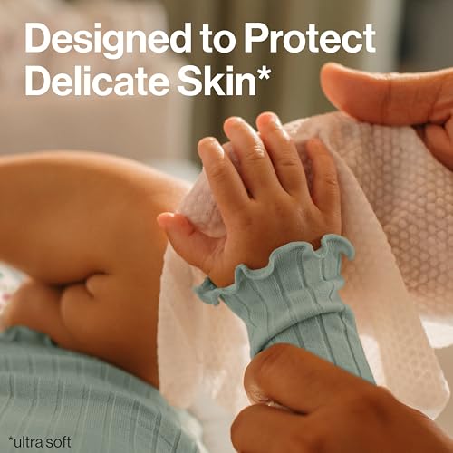 the honest company clean conscious multi-use wipes unscented hypoallergenic baby wipes for sensitive skin 99 water plant-based compostable wipes pattern play 720 count