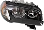 Evan Fischer Headlight Assembly Compatible with 2004-2006 BMW X3 Halogen Passenger Side