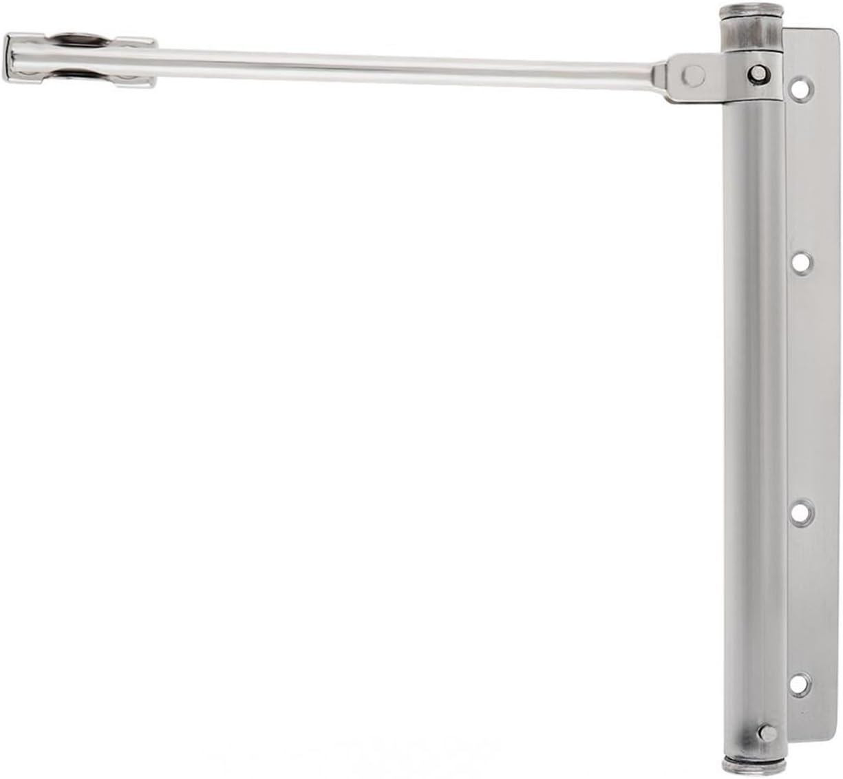 Automatic Door Closers,Door Closer Hinge Lightweight Buffer Closing Device for Residential Commercial Door Closers Stainless Steel Simple Automatic Door Closer Door Opener