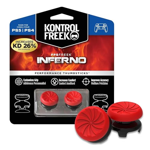 Image of GET IN THE GAME Ps 4 /Ps 5 Controller FPS Freek Performance Thumbstick 2 High-Rise Concave Ewd