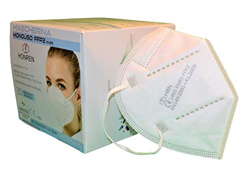 Honren Mascherine FFP2/KN95 cert. CE1463-30 pezzi