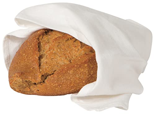 Image of Now Designs Bakers Floursacks, Set of Three, Unbleached White, Set of Three
