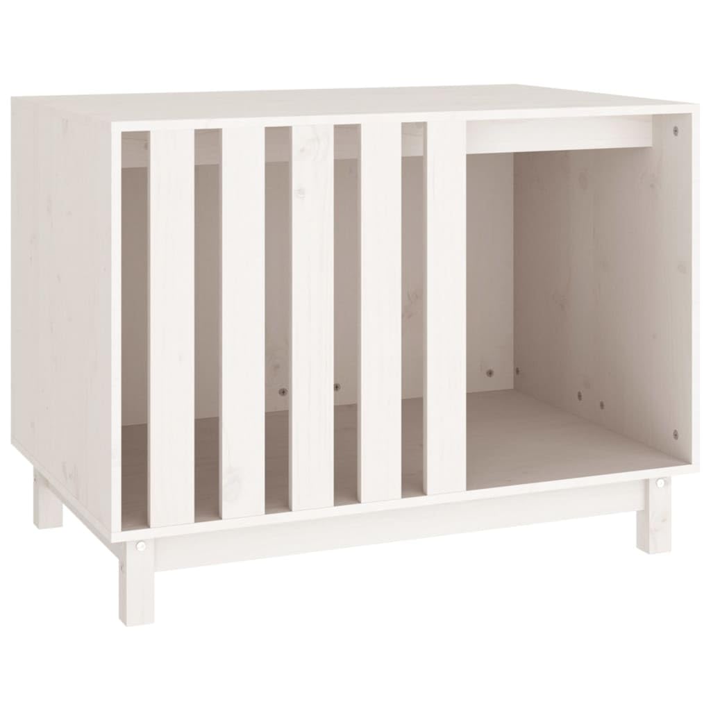 vidaXL Maison pour Chiens Blanc 90 x 60 x 67 cm