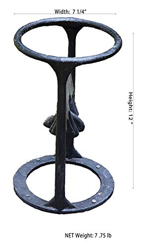 EPOARTIST Kindling Splitter, Firewood Splitter, Cast Iron Wood Splitting Tool, Manual Log Splitter Wedge