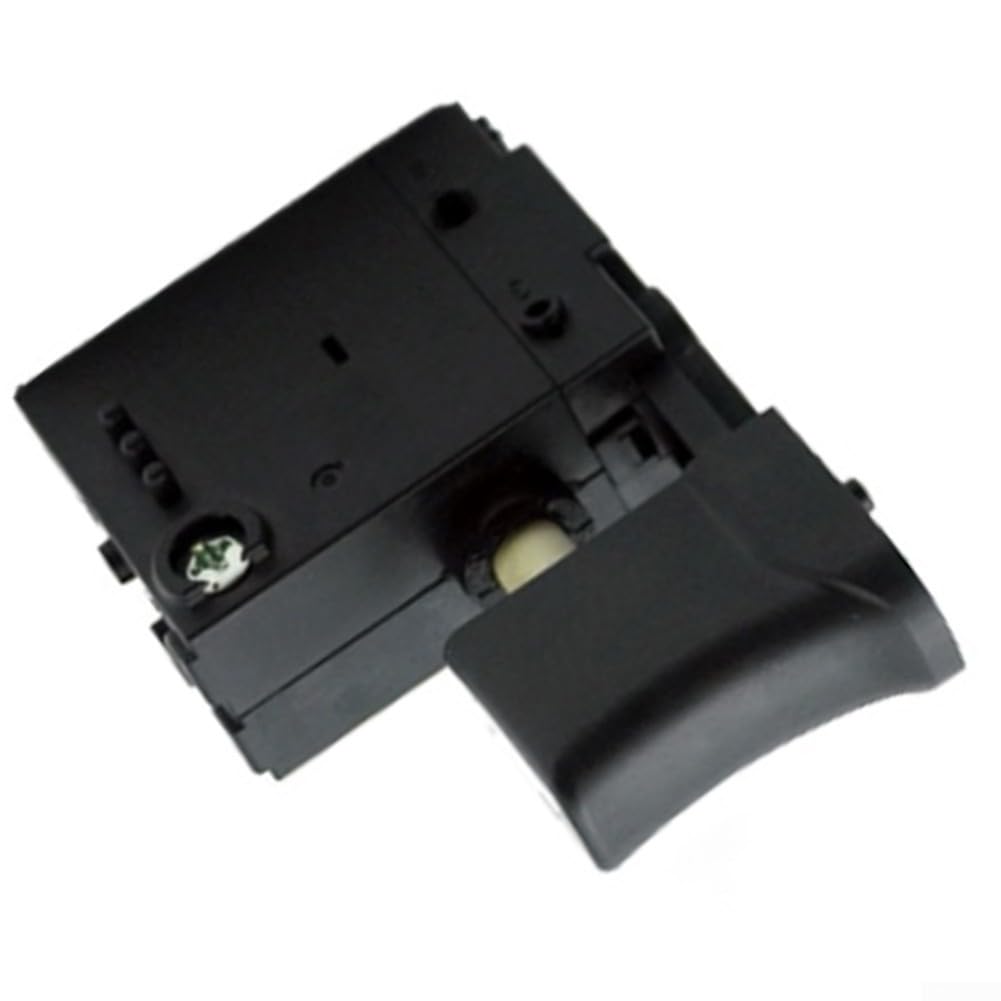 Interruptor de repuesto 650523-4 para herramientas eléctricas TW0200, pieza de montaje de botón de encendido y apagado, componente de carcasa de plástico para mantenimiento de reparación, color negro