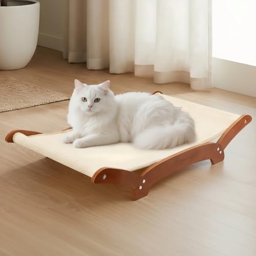 Rascador Extra Grande para Gatos con Cama y Marco de Madera miniatura 1