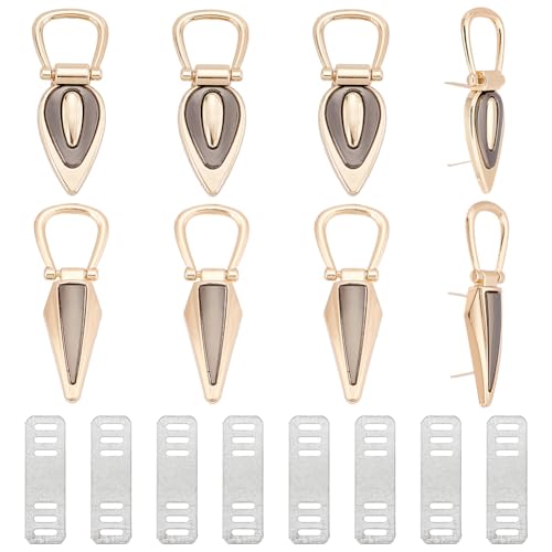 WADORN 8pcs Metal Bag Chain Buckle