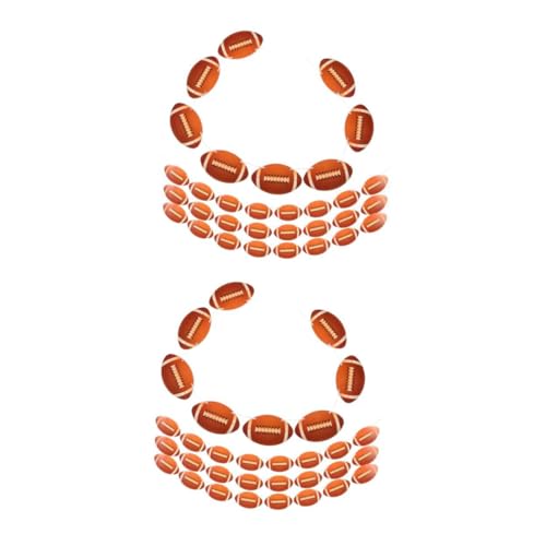 Drapeau d'angle de football pour décoration de fête d'enfants et buffet de bonbons