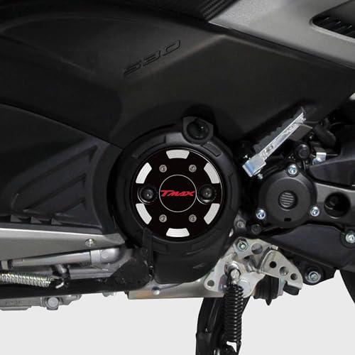 Autocollants 3D moto carter protection resine compatible Yamaha TMAX