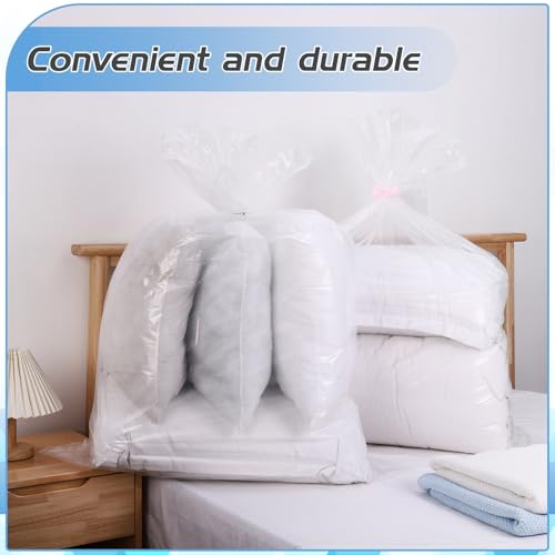 Bolsas de plástico resistentes de 100x152 cm para protección duradera de equipaje 6