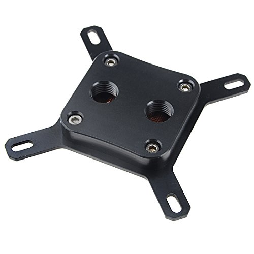 Bxqinlenx Professional Special Cpu Water Cooling Block For Intel Water Cool System Computer Black #TOP1