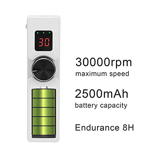 Kit eléctrico para uñas con taladro y pulidor, 30000 RPM miniatura 3