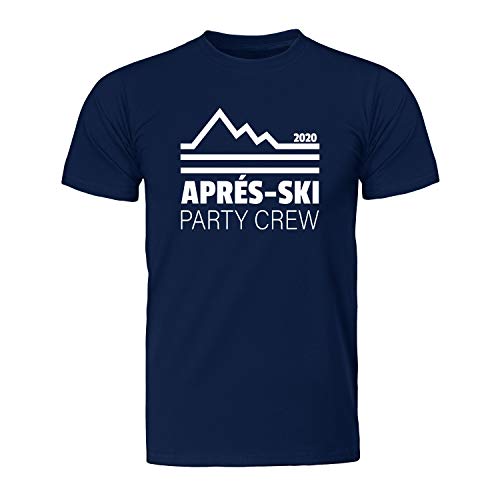 Aprés-Ski Party Crew 2020 Apres ski, Herren T-Shirt - Fairwear -, Größe XL, Navy Cover