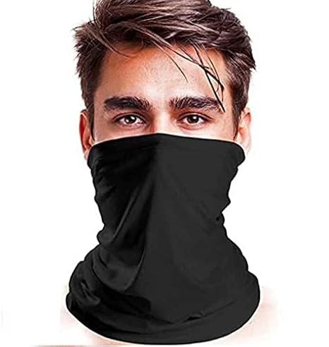 VICINITY Unisex Polyster Bandana Bikers Motorcycle Riding Neck Face Mask Protection Tube Head Headband Headwrap Scarf