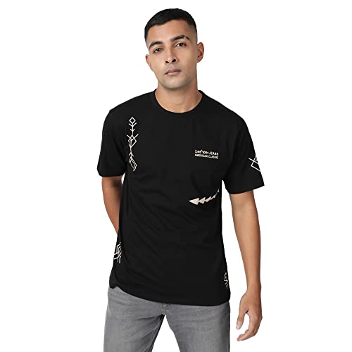 Image of Lee Men's Solid Relaxed Fit Tshirts