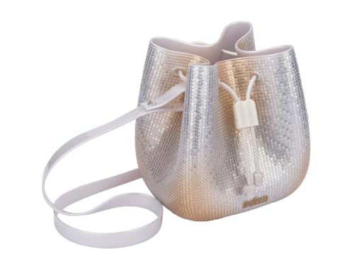 Melissa Bolsa feminina Lux, Prata/ouro, O/S