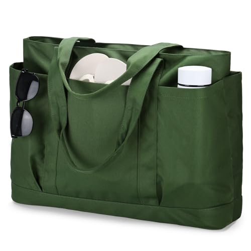 Image of VASCHY Extra Large Beach Bag, Oversized Utility Travel Tote Bag with Zipper Waterproof Sand-proof Pool Bag with Wet Bag