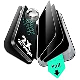 【３秒で完成・秒貼革命】ESR ガラスフィルム iPhone 17 用 覗き見防止 いphone16pro保護フィルム 28度以上視界を遮断 米軍MIL規格 強化ガラス 9H硬度 さらさら ３枚 気泡無し 割れ防止 指紋防止 自動除塵 0.5M鋼球落下テスト 高耐久 いphone17/16pro用保護フィルム 超簡単ガイド枠付き(UltraFitトレイ)