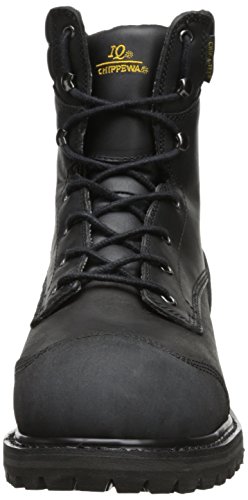 Chippewa Men's Black Oiled Waterproof Insulated Composition Rubber Toe Boot2