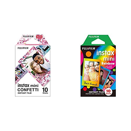 Film Instax Mini Fujifilm Cadre Couleur pour Album Photo Souvenir et Cadeau