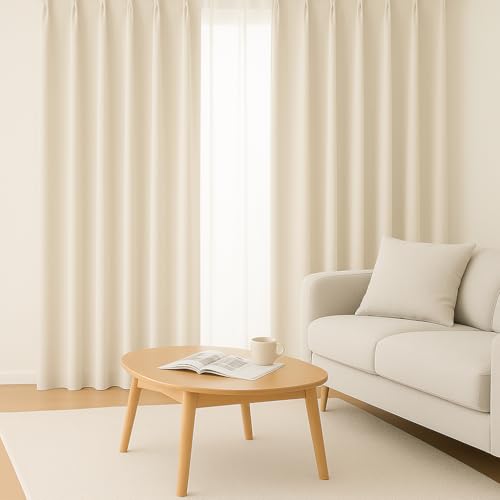 【睡眠専門医監修】AIFY カーテン 2枚セット 1級 遮光 幅100cm×丈178cm 小窓...