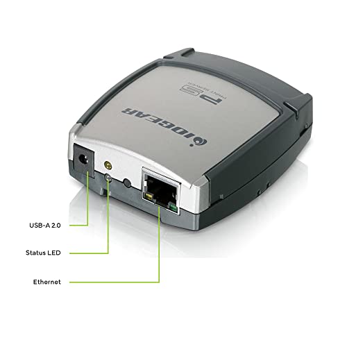 Image of IOGEAR 1-Port USB 2.0 Print Server, GPSU21 (Pack of 12)