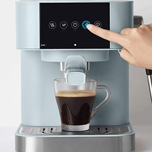 Viinice Máquina de Espresso de 15 Bares Fabricante de café exprés de Acero Inoxidable con Leche de café Vosta… - Imagen 7