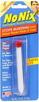 No Nix Astringent Styptic Pencil, Travel Size - 12 ct, Pack of 3