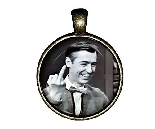 The Truth About ‘Cursed Objects’: How the Legend Starts 4 0 Naughty Mister Rogers Necklace Handmade Middle Finger Jewelry Pendant Charm Gifts