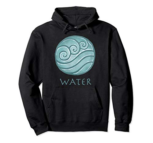 Nickelodeon Avatar The Last Airbender Painted Water Element Pullover Hoodie