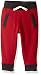 Burt's Bees Baby Baby Boys' Organic Knit Jogger Pants, Cranberry French Terry, 18 Months