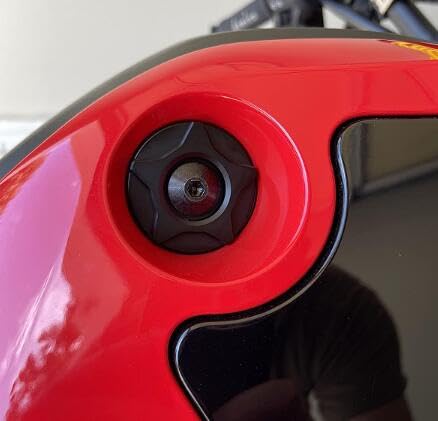 Miniatura 8 de Juego completo de 12 piezas de arandelas Verge de colores compatibles con GROM 2022 2023 2024 (negro)