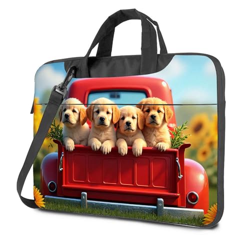 Sac à dos pour ordinateur portable 14 pouces sac à dos de voyage illustré camion rouge