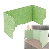 Améliorez votre espace de travail avec notre cloison de bureau et cloison de bureau, fabriquée à partir de feutre de 9 mm d'épaisseur qui absorbe efficacement le son et minimise le bruit environnant. Ce design garantit l'intimité pendant que vous travaillez, réduisant les distractions et permettant une productivité ciblée. Lorsqu'elle n'est pas utilisée, la cloison peut être rapidement pliée et rangée facilement, ce qui en fait une solution idéale pour tout environnement de bureau.