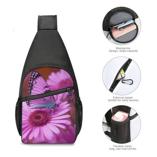 Bolso bandolera deportivo casual con capacidad grande miniatura 5