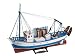 Produktbild Artesanía Latina  Holzmodellschiff  Spanische Fischeboot im Mittelmeer, Mare Nostrum  Modell 20100N, Maßstab 1:35  Modelle zu Bauen  Mittleres Niveau